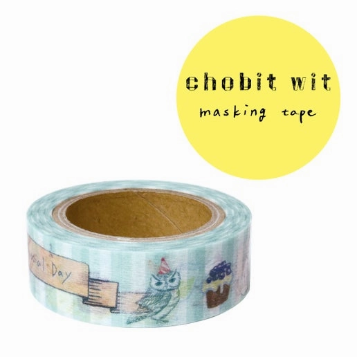 leather quality Homeparty Chobit Washi Tape