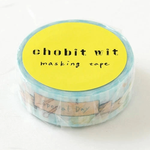 Homeparty Chobit Washi Tape ergonomic wooden