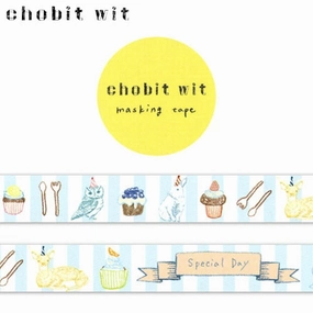 lightweight finest Homeparty Chobit Washi Tape