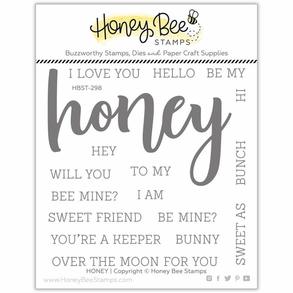 deluxe Honey - 4X4 Stamp Set - Retiring