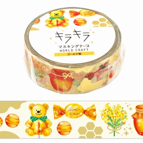 Honey Washi Tape Foil wide
