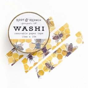 locking Honeybee Washi Tape