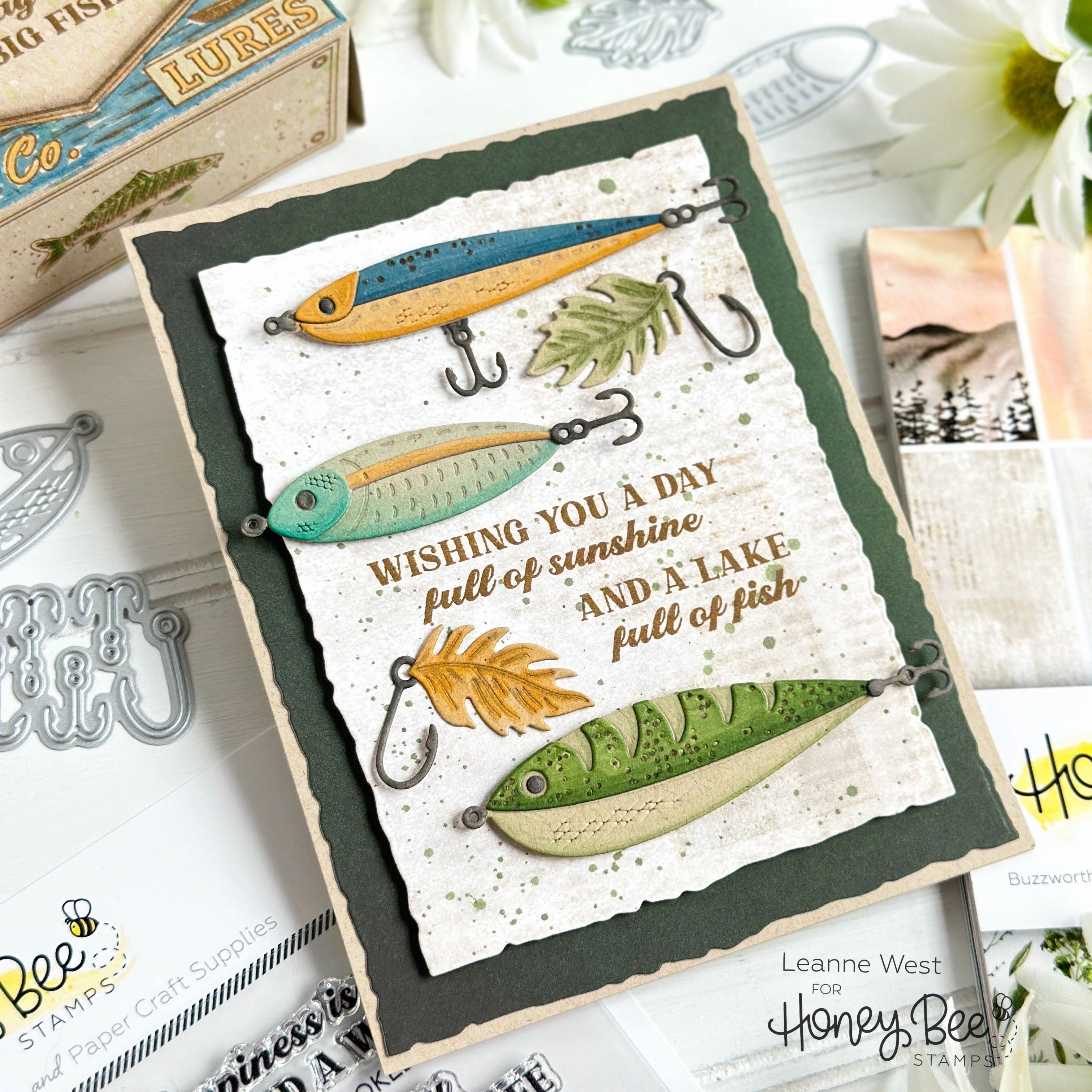 pack Hooked On You - 6X6 Stamp Set