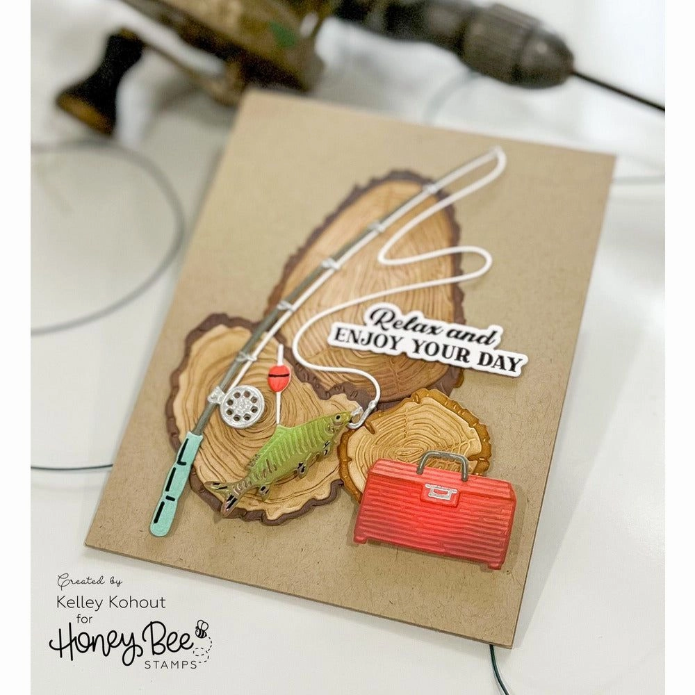 leather Hooked On You - 6X6 Stamp Set