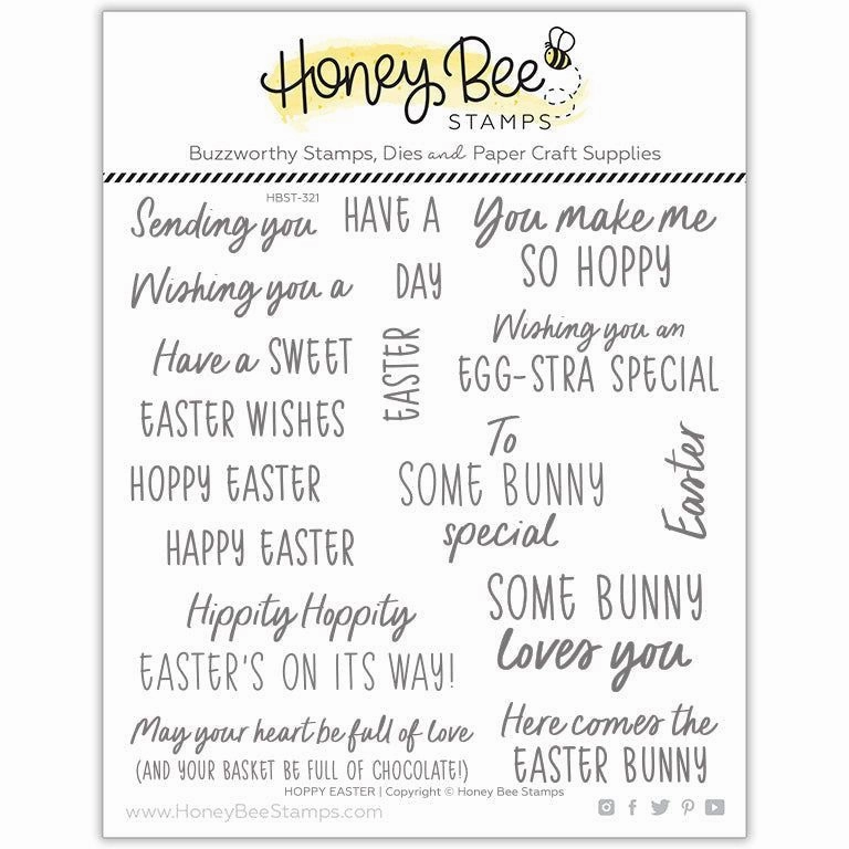 Hoppy Easter - 6X6 Stamp Set superior bamboo