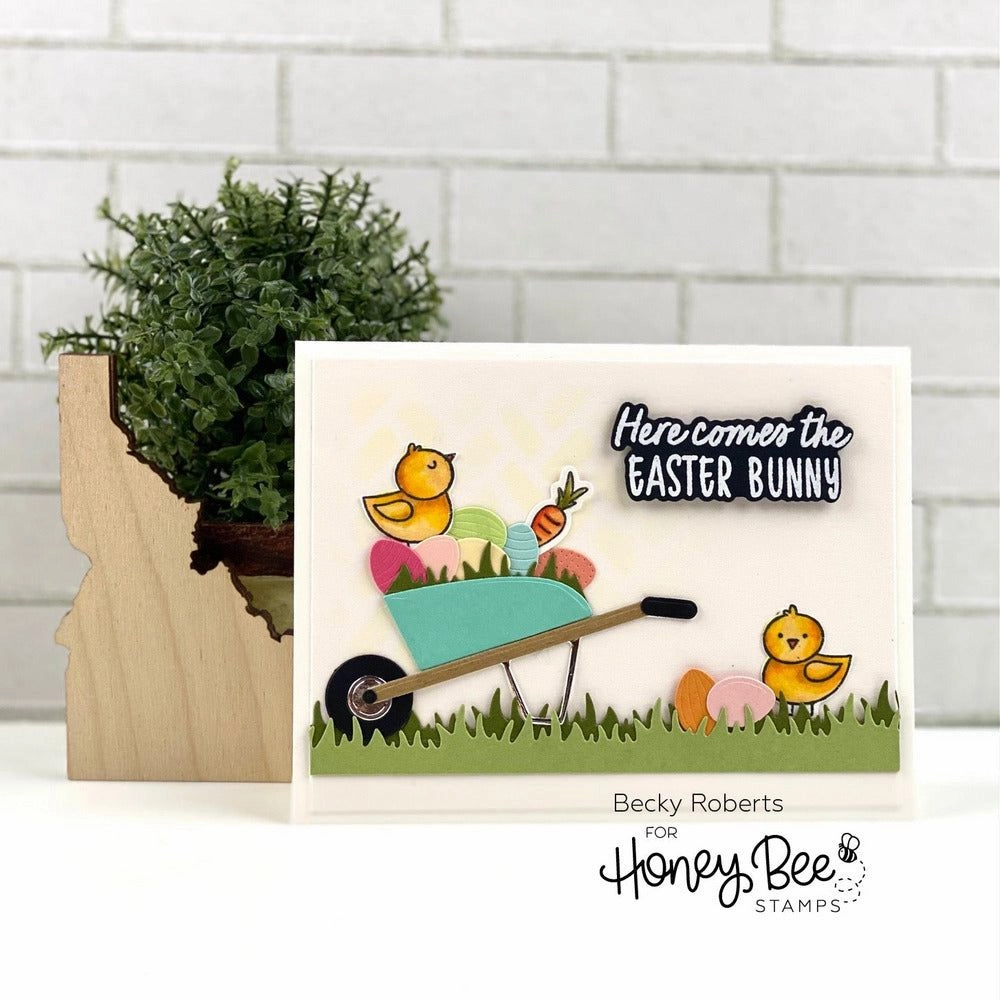 Hoppy Easter - 6X6 Stamp Set modern portable