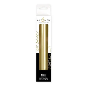 Hot Foil Roll - Brass (Satin) musthave portable
