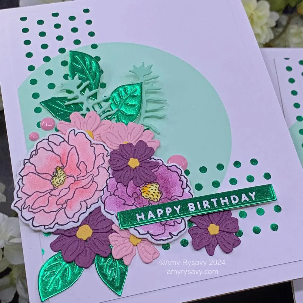 Hot Foil Roll - Emerald Green (Mirror) lasting
