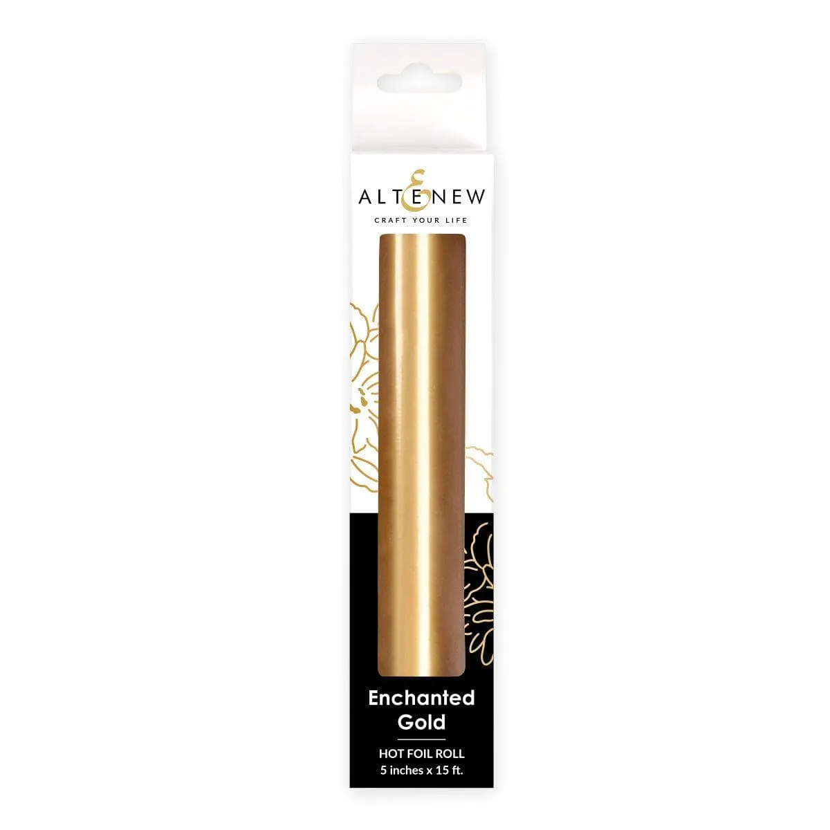 basic single Hot Foil Roll - Enchanted Gold (Satin)