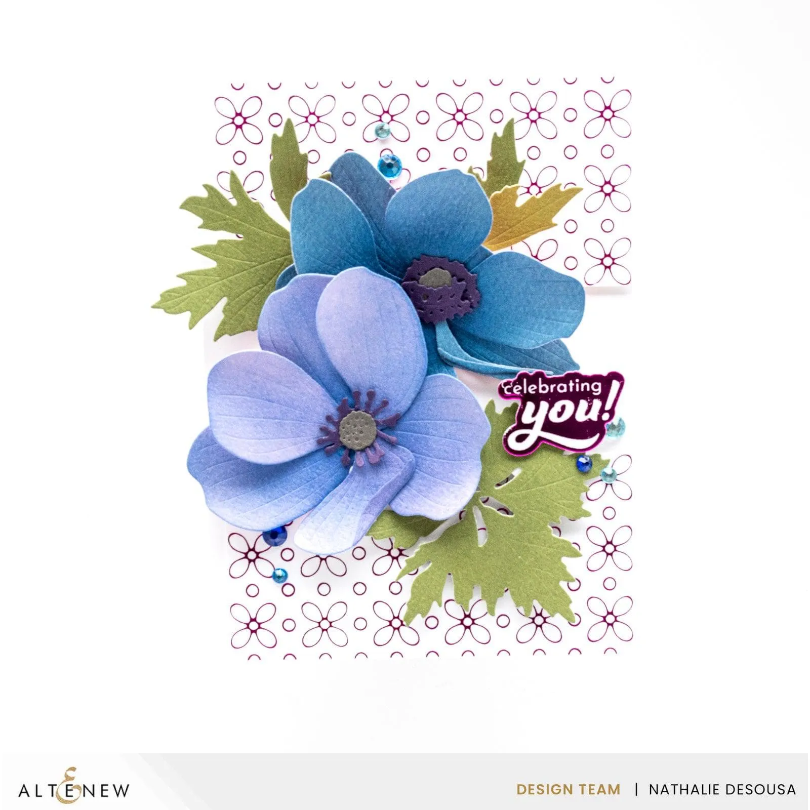Hot Foil Roll - Fuchsia (Mirror) matte