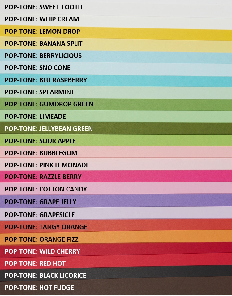 Hot Fudge Cardstock (Pop-Tone, Cover Weight) superior large