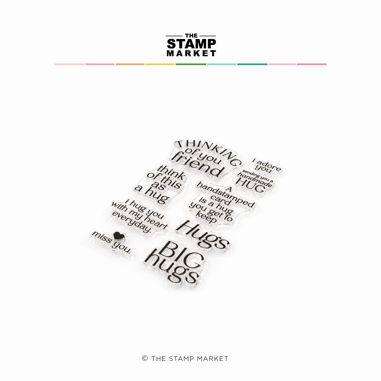 Hugging You Stamp Set manual