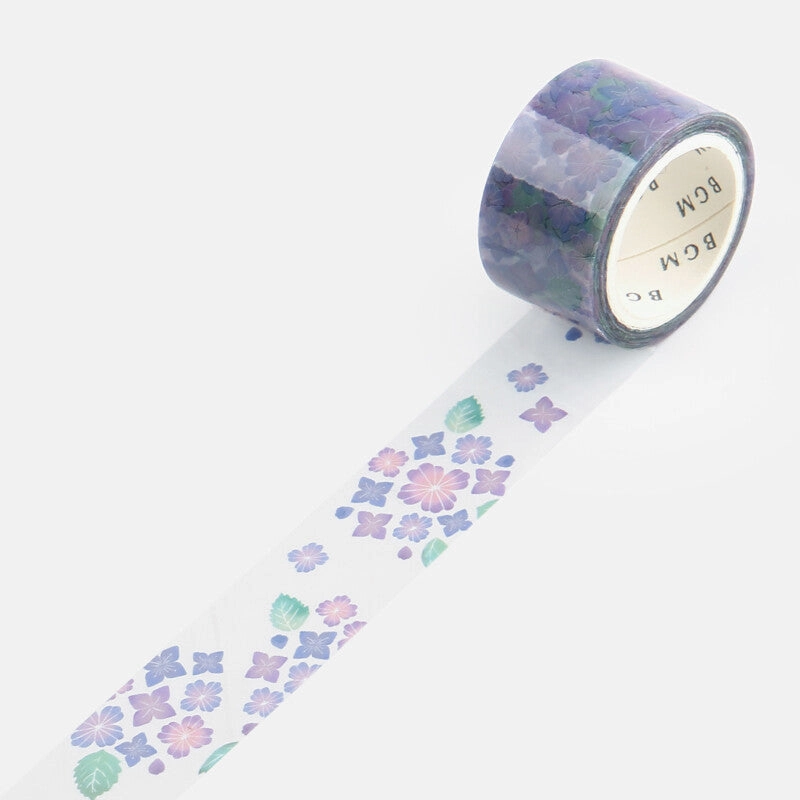 Hydrangea Pet Clear Tape Bgm antislip