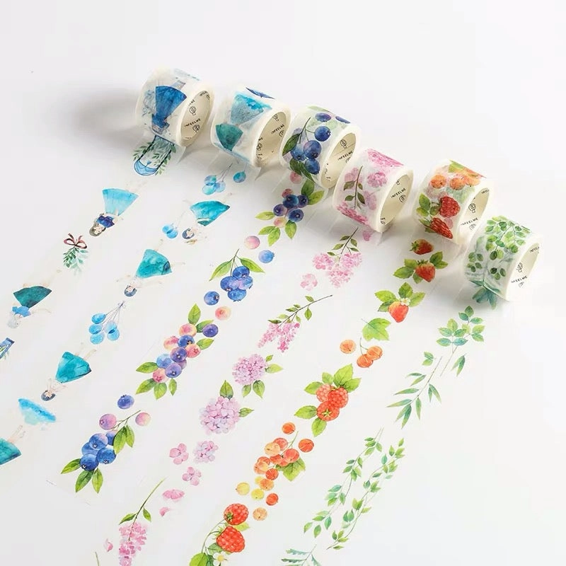 tall Hydrangea Washi Tape