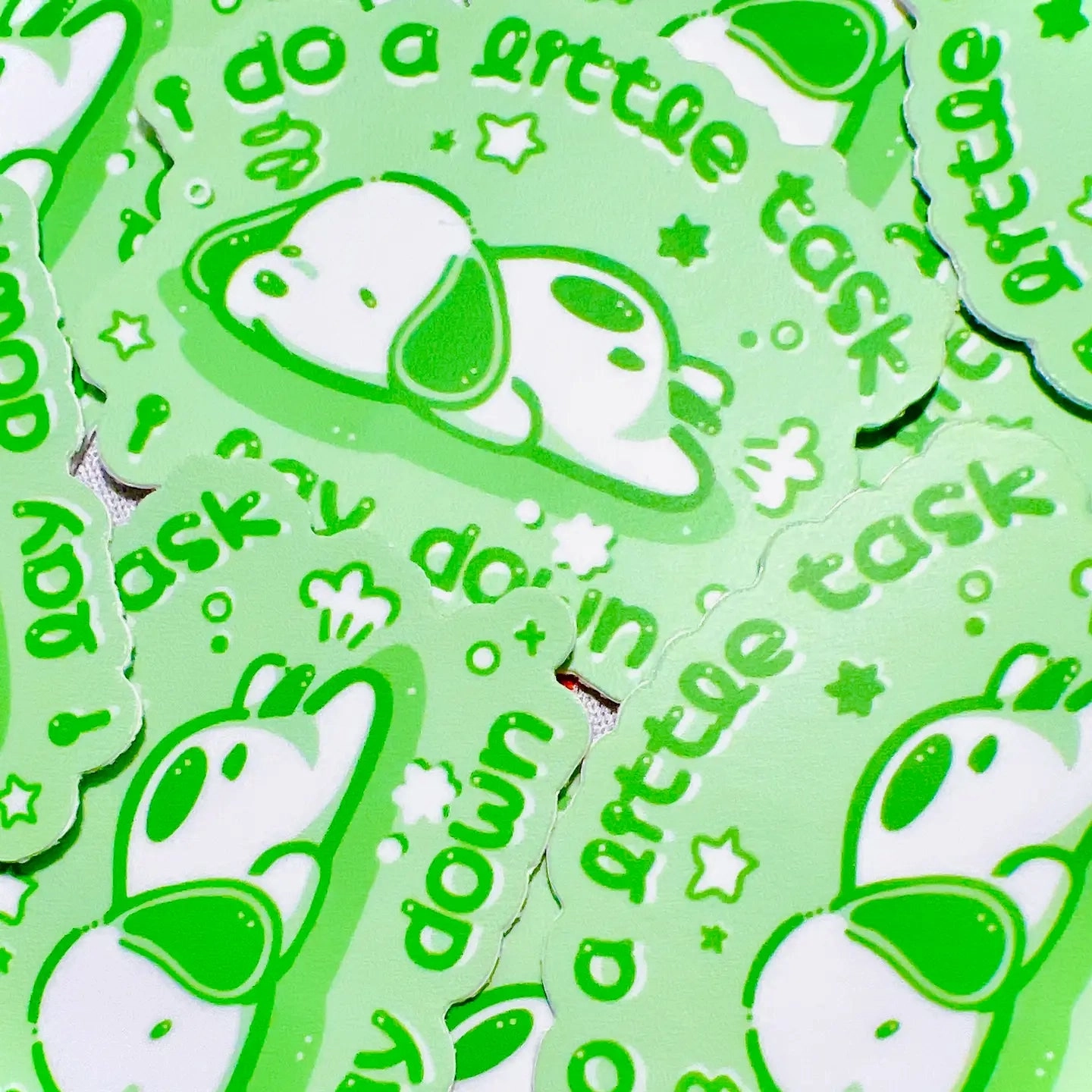 I Do A Little Task I Lay Down Vinyl Sticker exclusive
