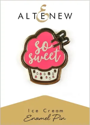 Ice Cream Enamel Pin matte