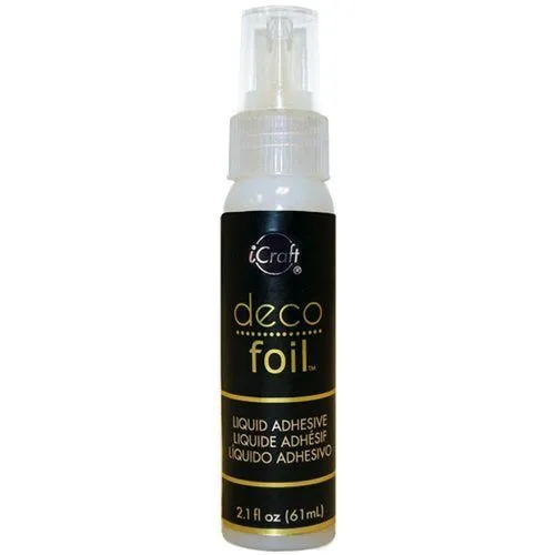 modern paper Icraft Deco Foil Liquid Adhesive For Transfer Foil - 2.1 Fl Oz (61 Ml)