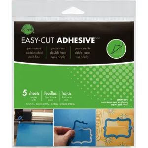 flexible Icraft Easy-Cut Adhesive 5.75"X5.75" - 5 Sheets