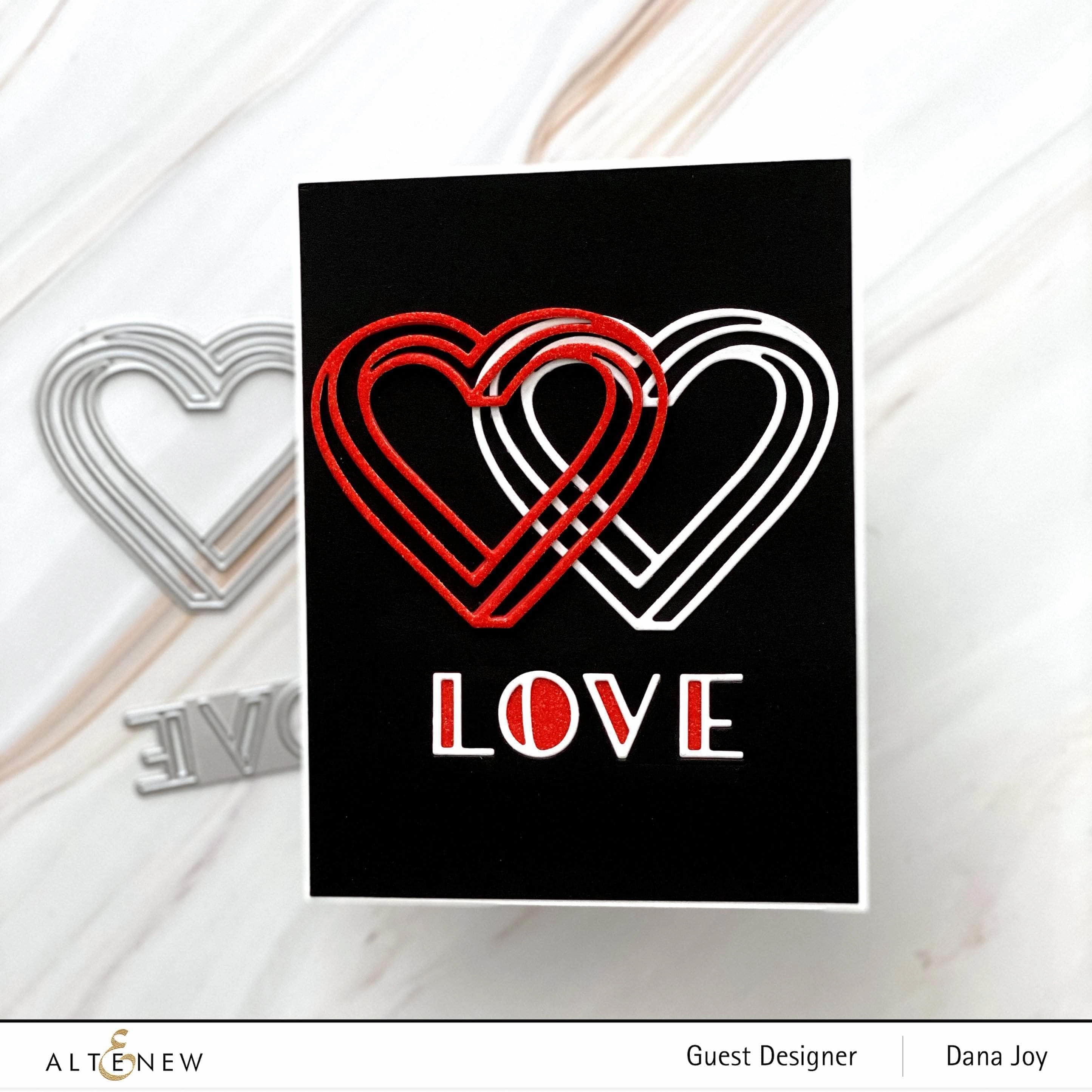 Illusion Heart Die Set sleek
