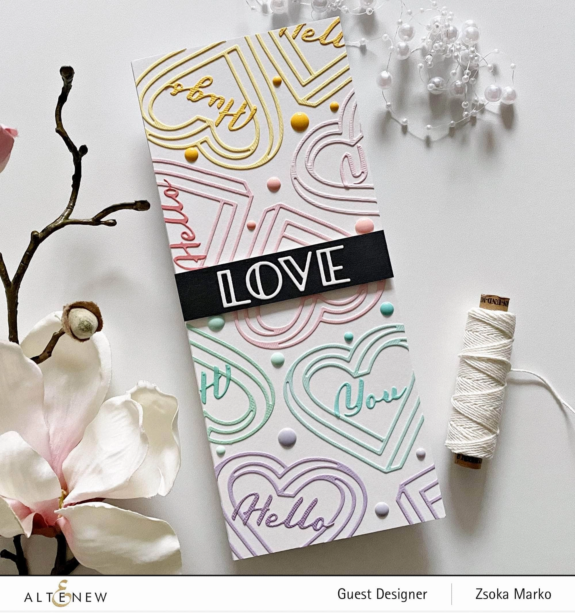Illusion Heart Die Set lasting