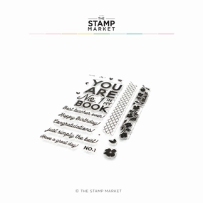 heatproof In My Book Stamp