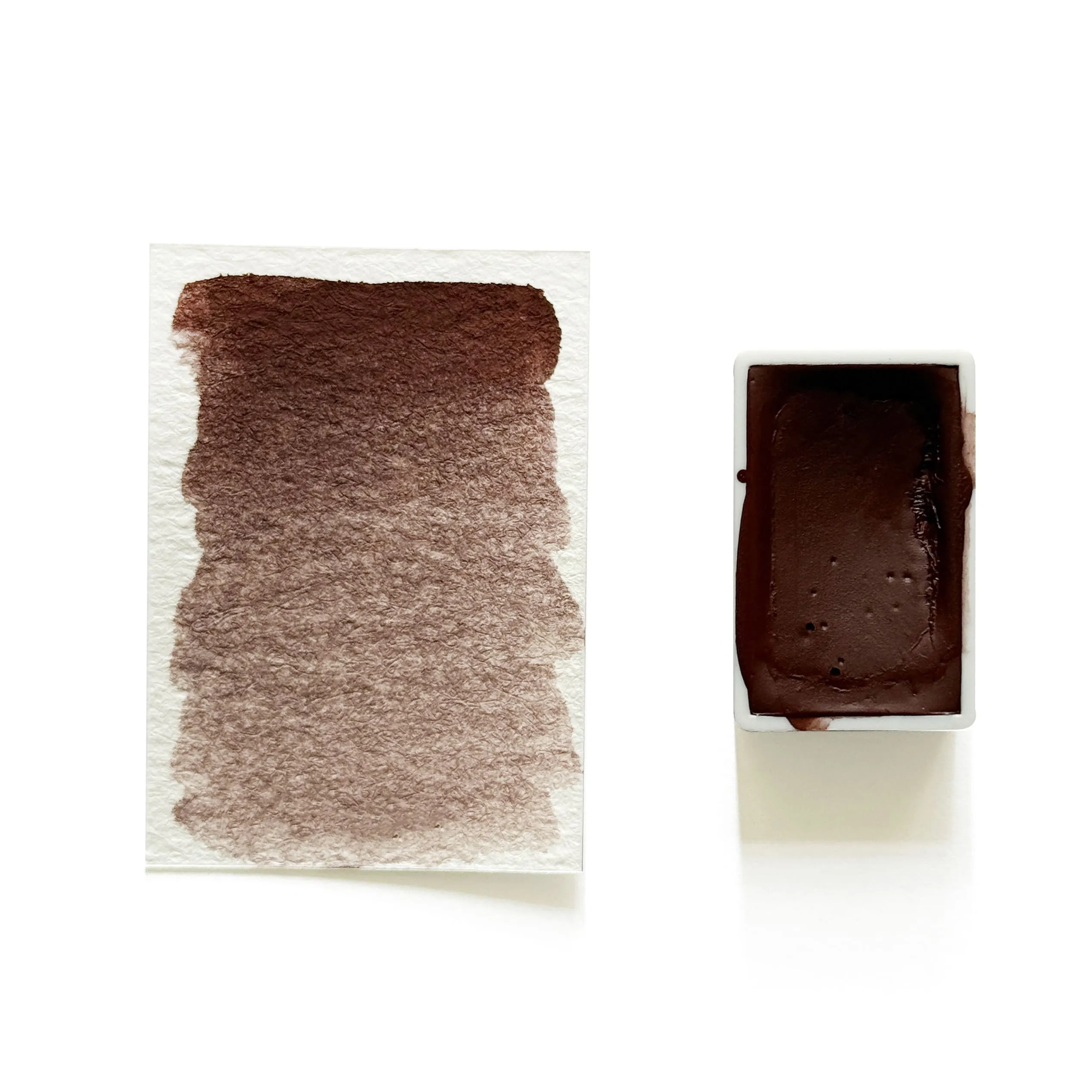 professional recycled Indian Red Pr101 - Artist Grade Handmade Honey Based Watercolor Paint Full Pan 3.2Ml