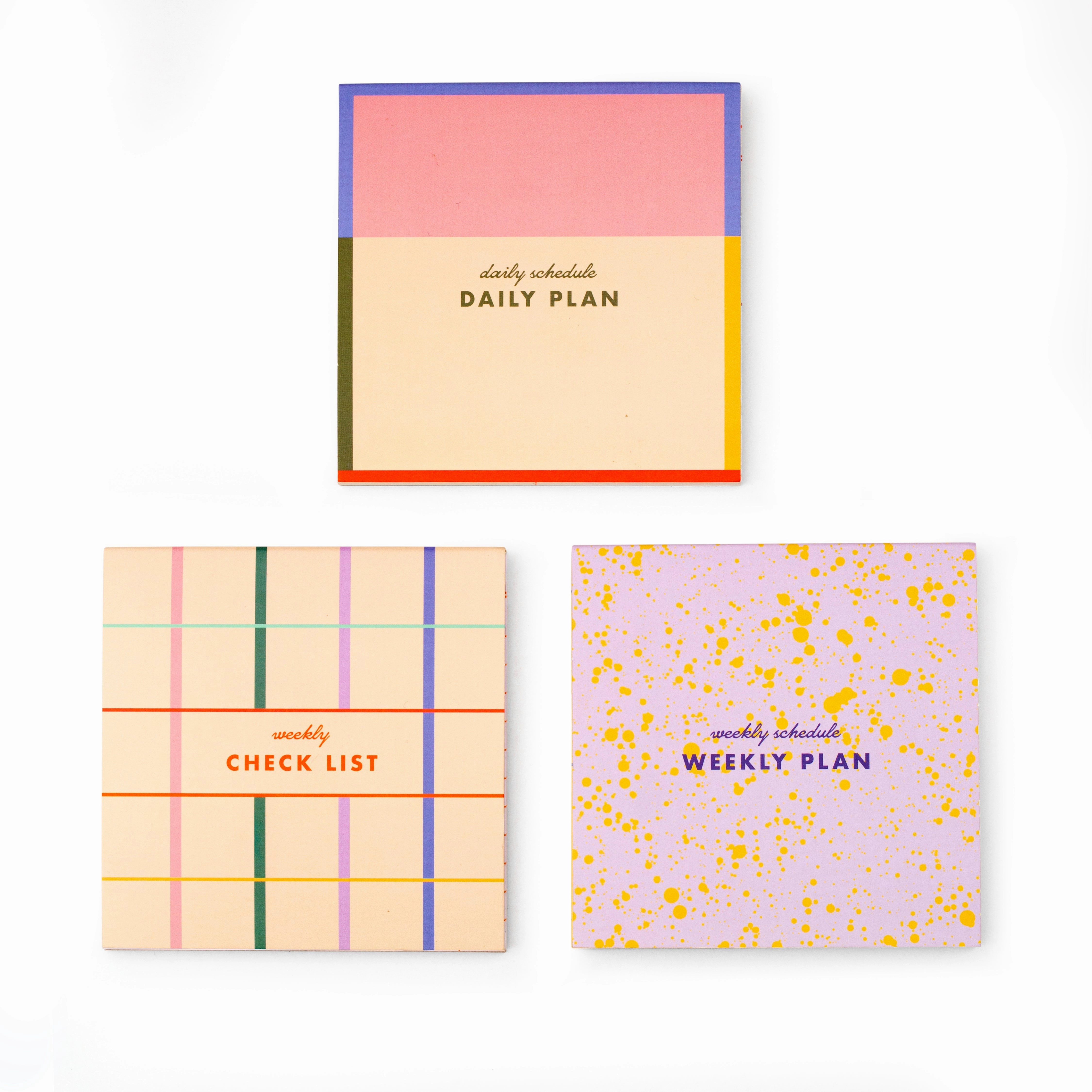 Inkerie Set Of 3 Sticky Note Memo Pads expandable