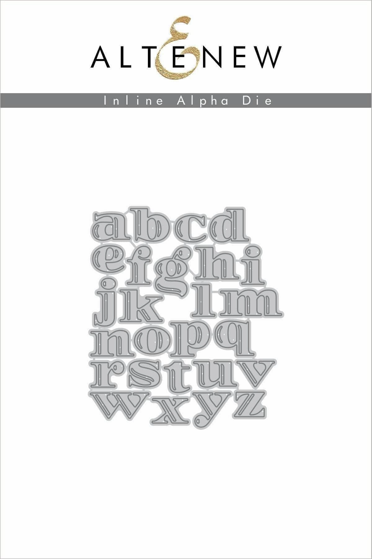 robust essential Inline Alpha Die Set