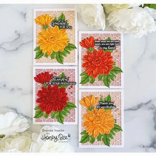 Inside Sentiments: Comfort - 6X6 Stamp Set glass