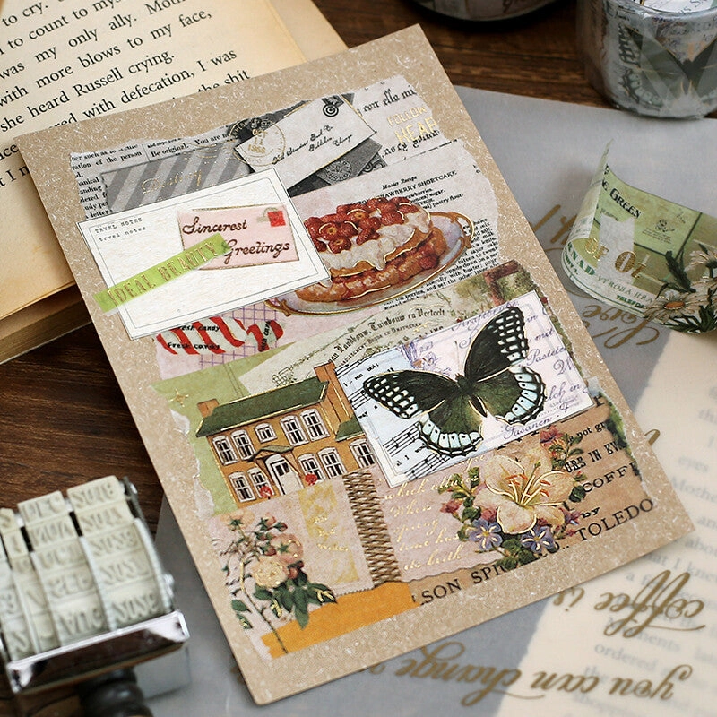 Invitation To Romance Butterfly Washi Tape loose