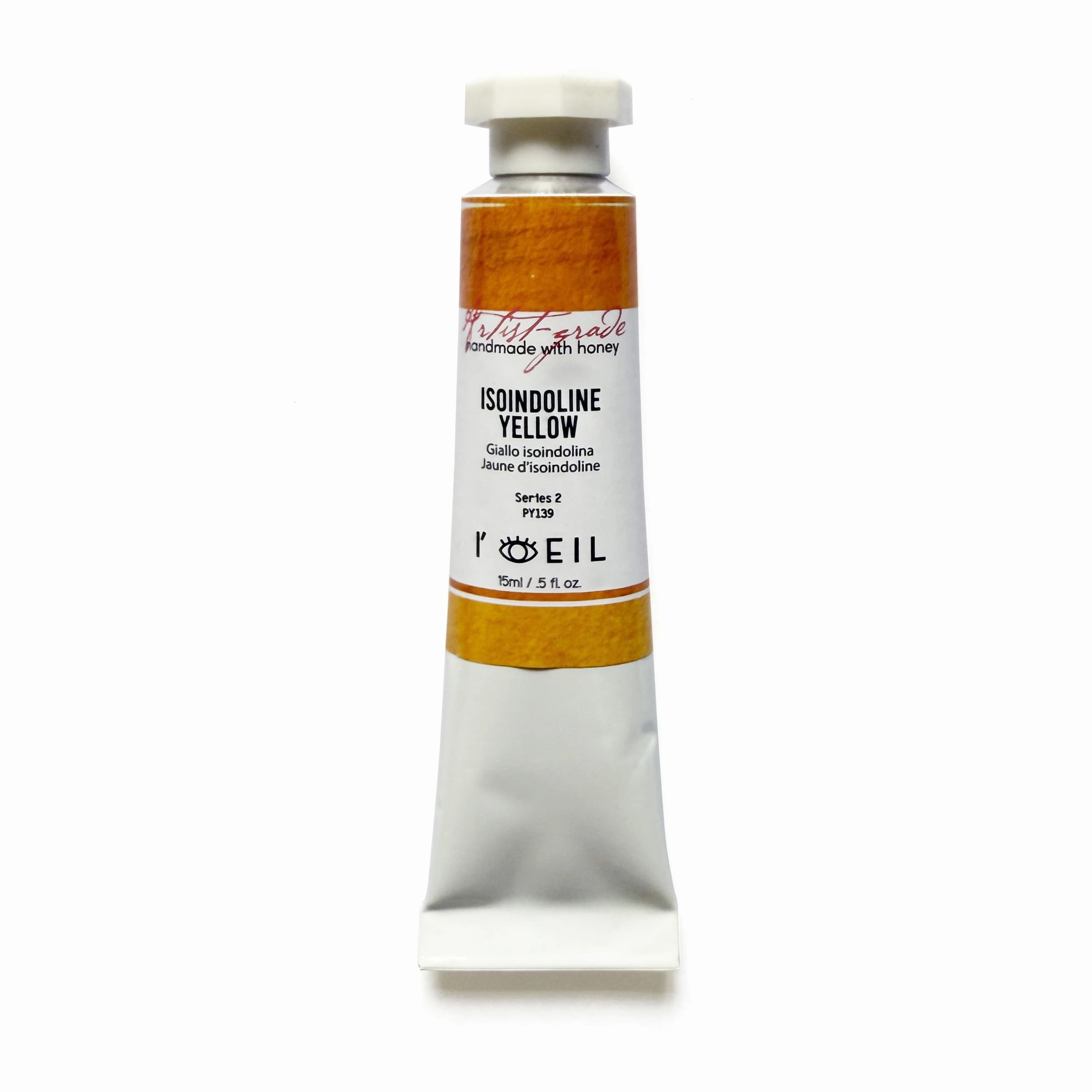 economical eco Isoindoline Yellow Py139 - Artist Grade Handmade Honey Based Watercolor Tube 15Ml
