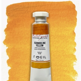 Isoindoline Yellow Py139 - Artist Grade Handmade Honey Based Watercolor Tube 15Ml set