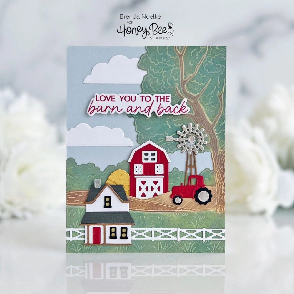 neutral resin It Is Well - 4X4 Stamp Set
