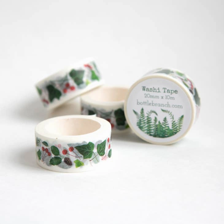 rugged Ivy And Berries Washi Tape