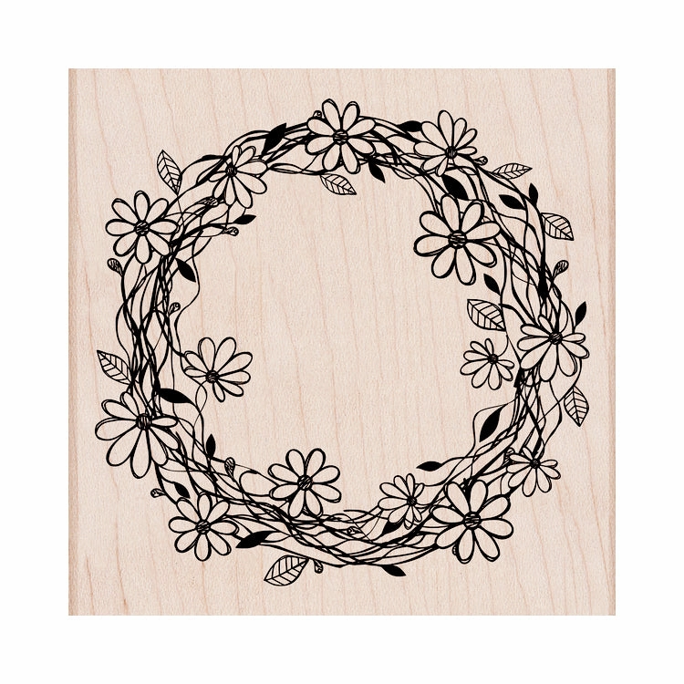 durable retractable Ivy Wreath Stamp