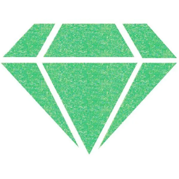 magnetic synthetic Izink Diamond 24 Carat - Green Pastel