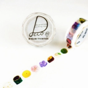 original metal Japanese Confectionery Washi Tape Hirano Toshiyuki