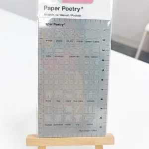 limited locking Journaling Stencil Office