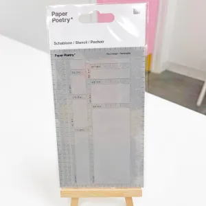 Journaling Stencil Rectangles valuable
