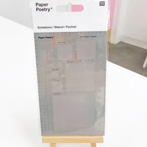Journaling Stencil Squares locking