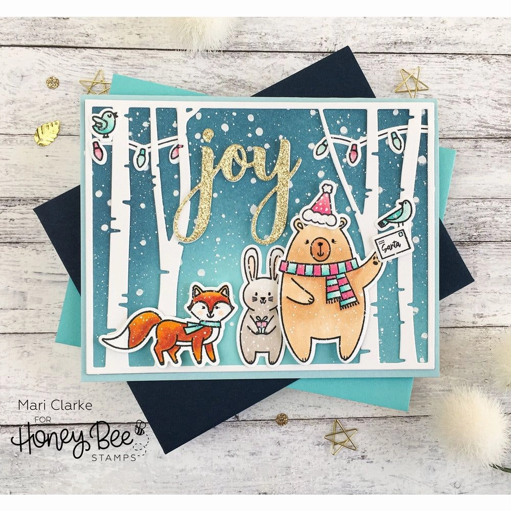Joy - 4X4 Stamp Set - Retiring matte reliable