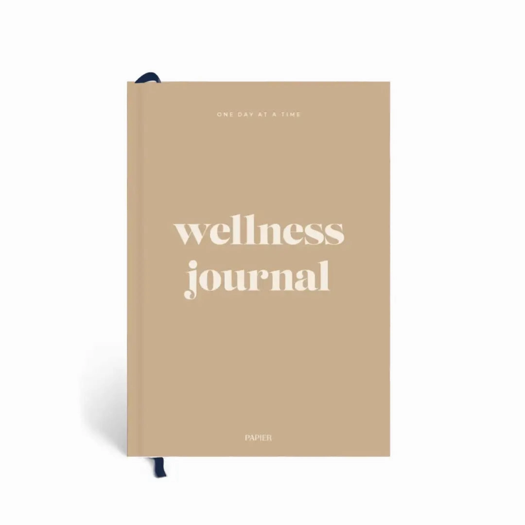Joy Hardcover Guided Wellness Journal bamboo cool