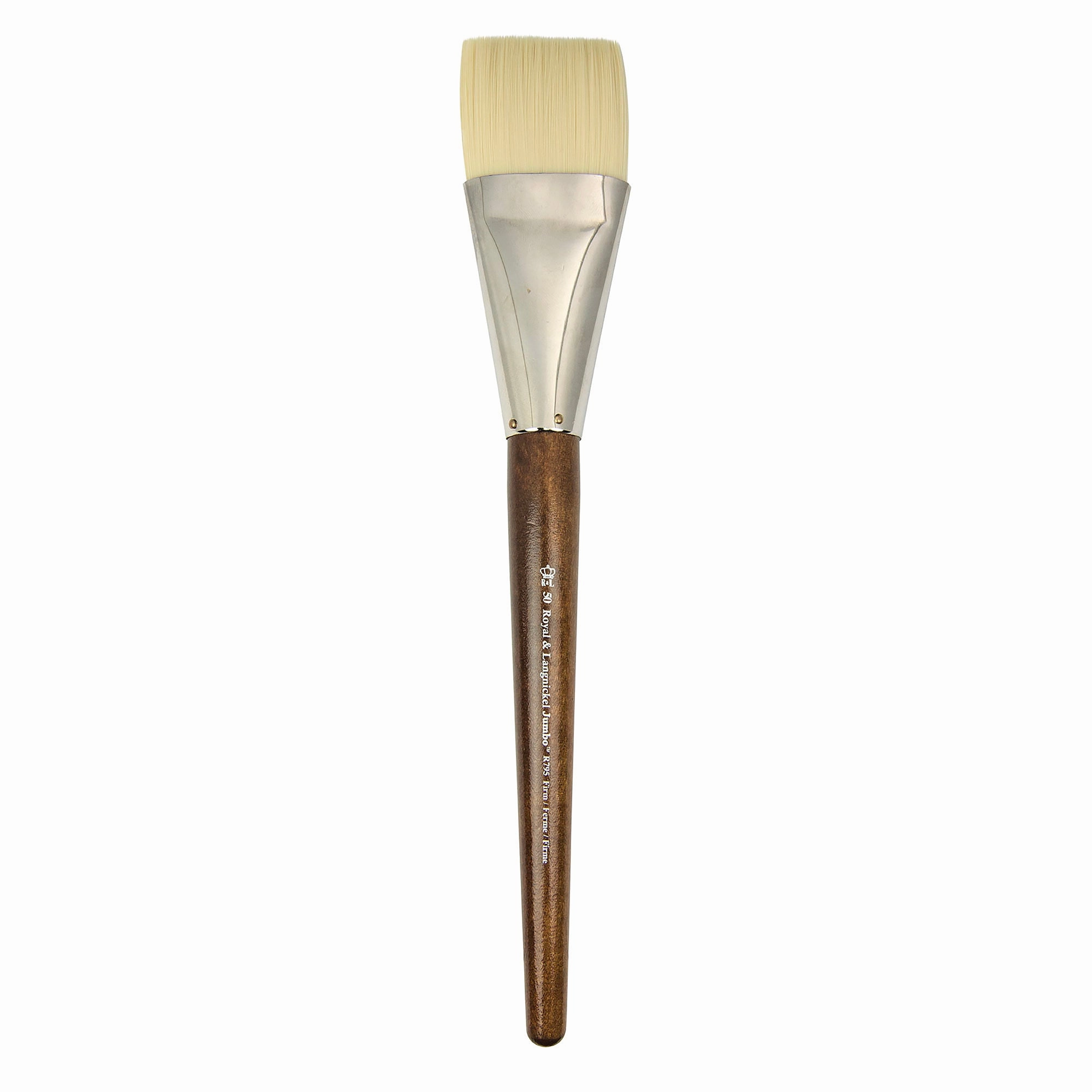 large exclusive Jumbo Brown Paintbrush - Filbert
