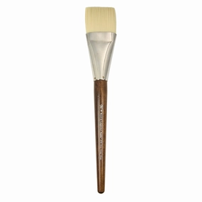 large exclusive Jumbo Brown Paintbrush - Filbert
