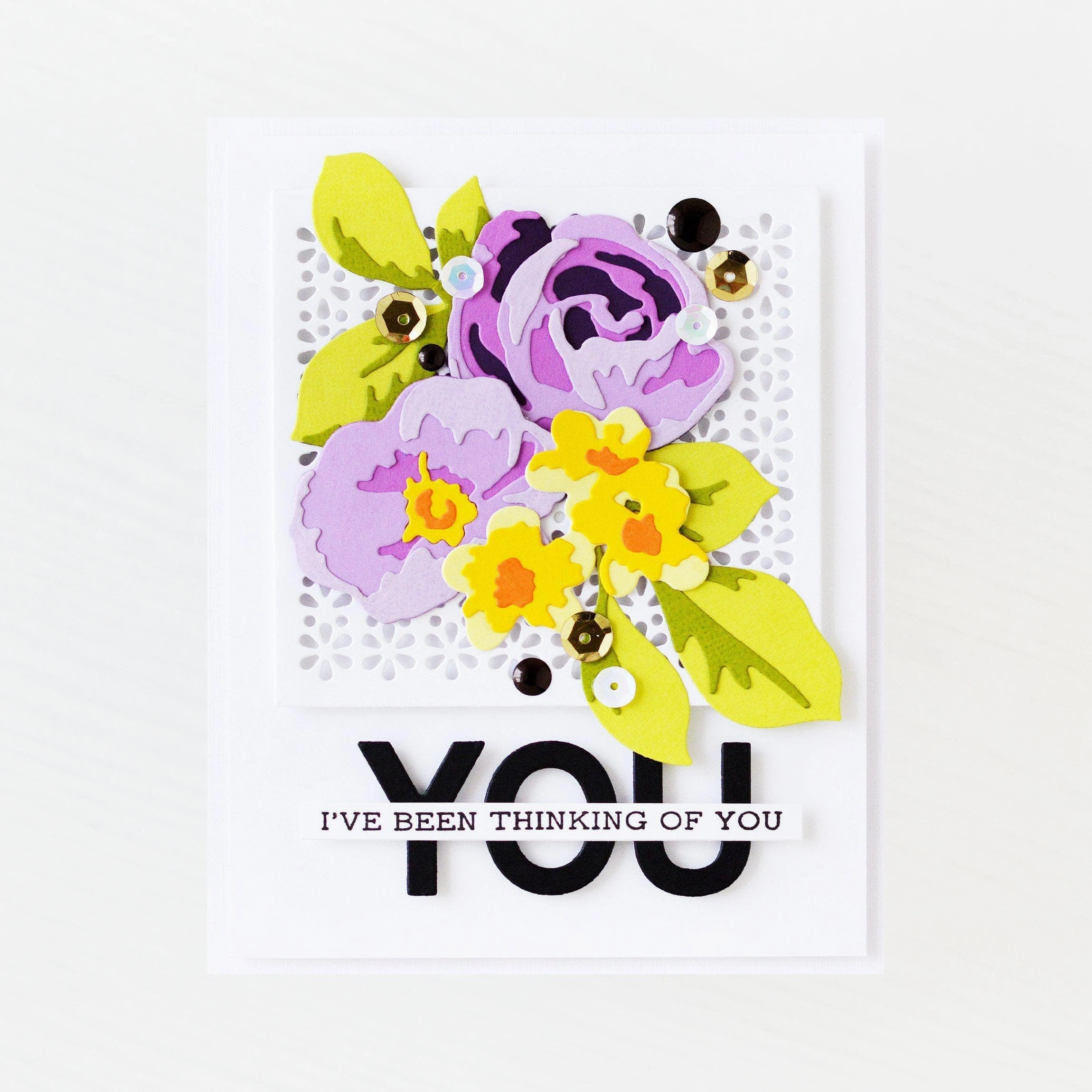 metallic Jumbo Garden Picks Layering Die Set