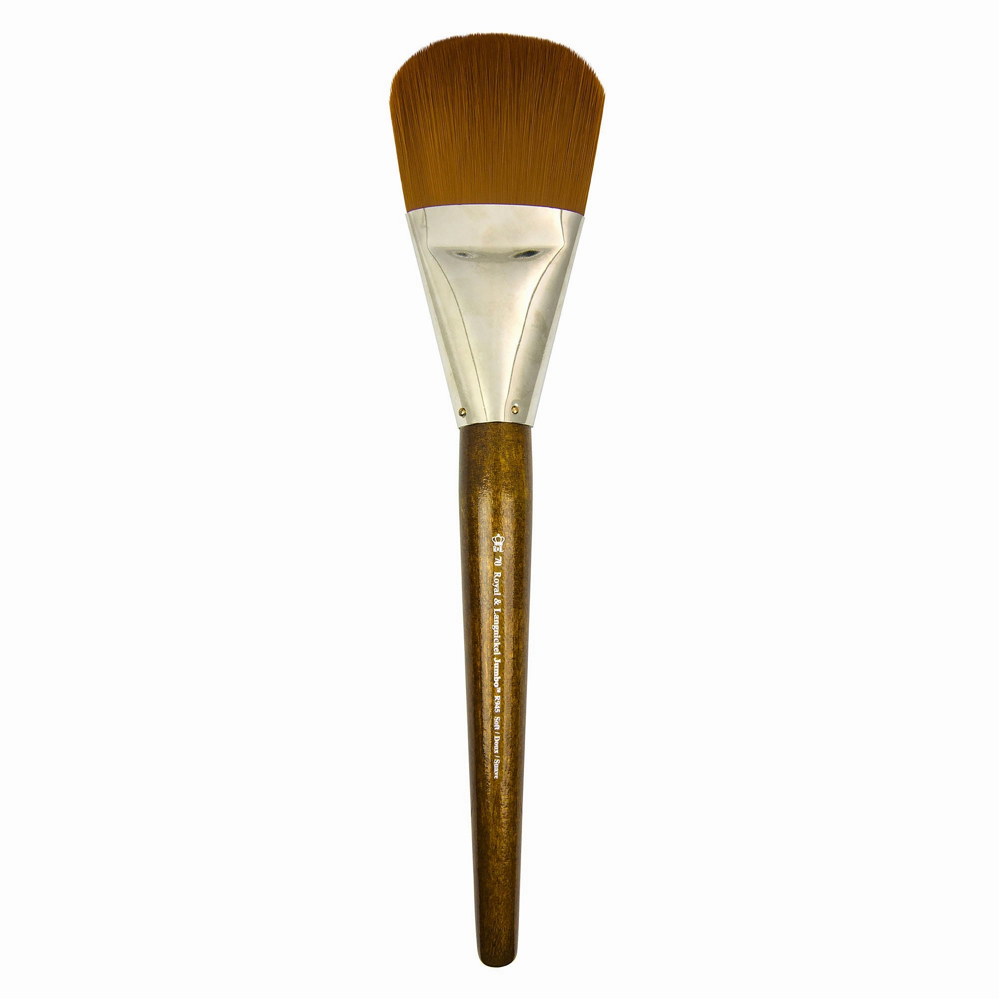 everyday steel Jumbo White Paintbrush - Flat