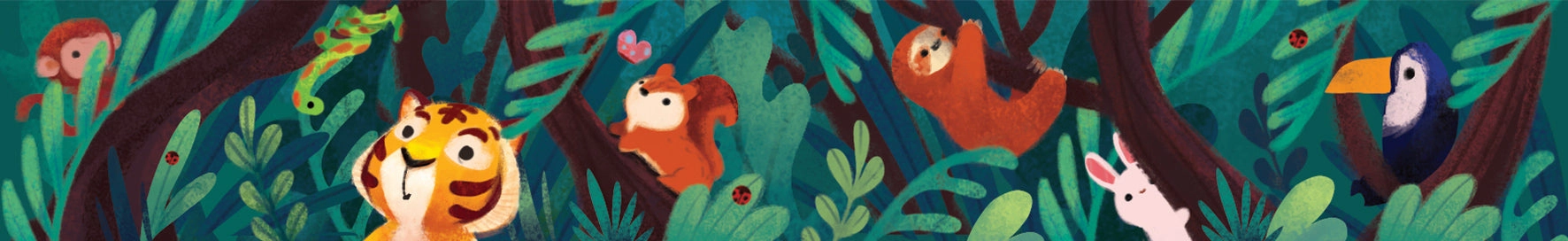 Jungle Animals Washi Tape budget alloy