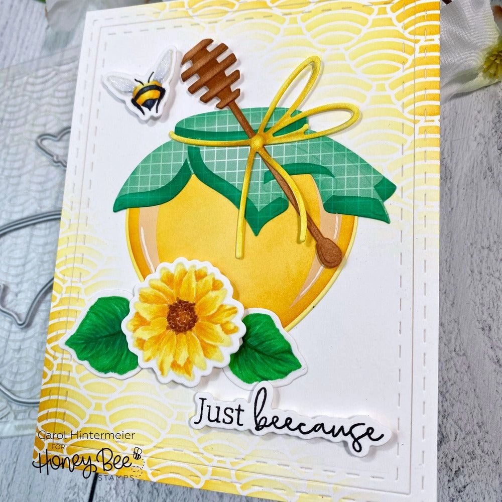 handy superior Just Beecause - 6X8 Stamp Set