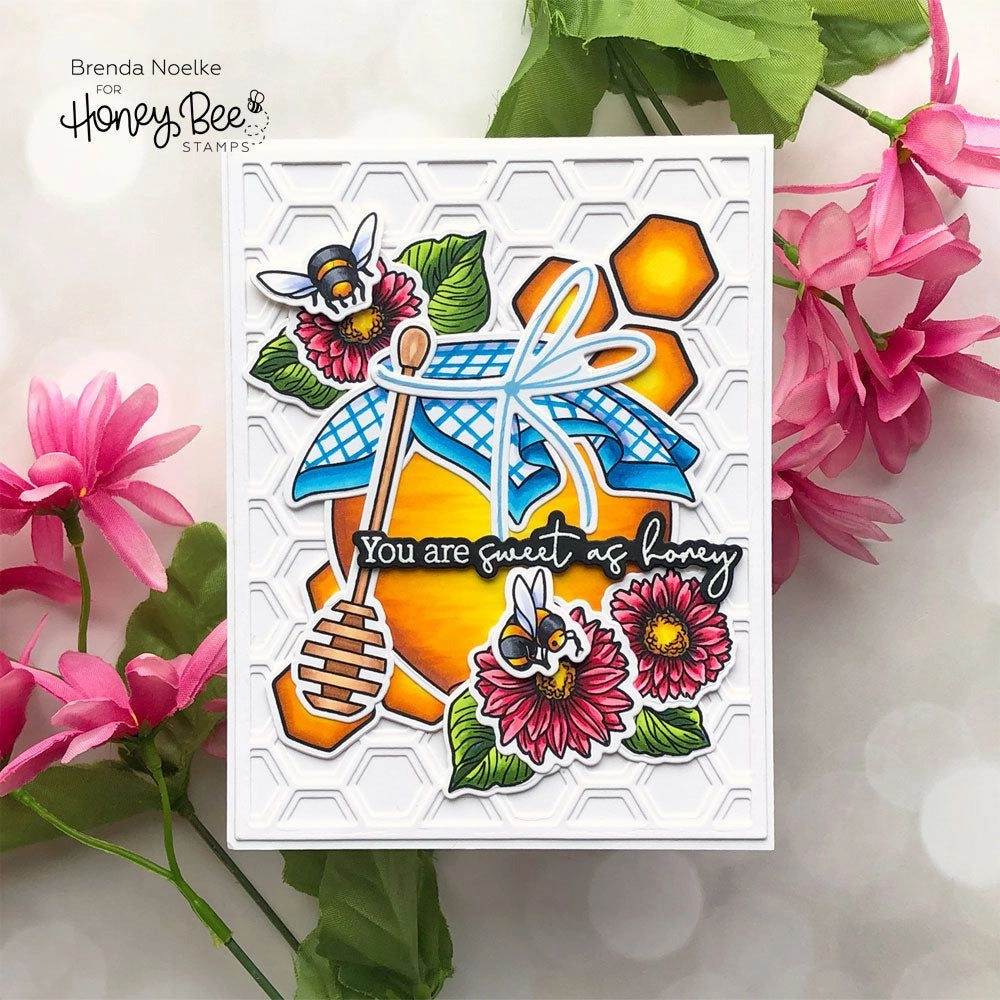 mini Just Beecause - 6X8 Stamp Set