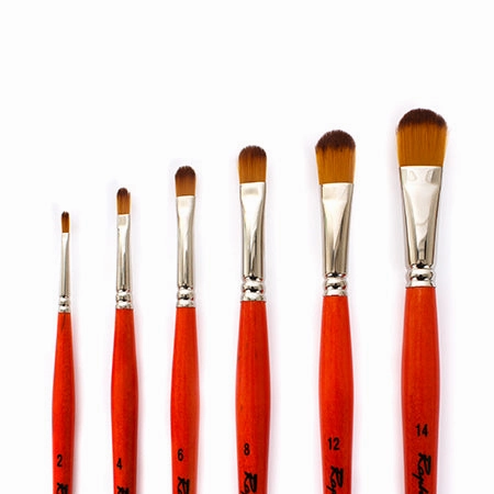 superior Ka?Rell S Orange Paintbrushes - Cat'S Tongue
